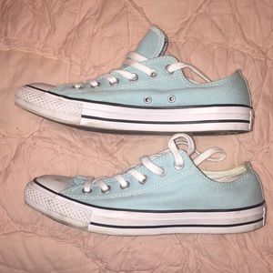 Light blue converse